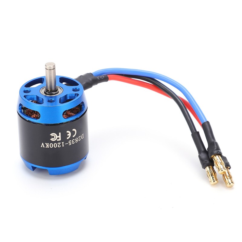 Hobbyhh 2835 1200KV Durable Metal Brushless Motor for RC Remote