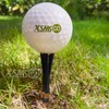 XSMSGO Plastic Golf Tees with Stripe 3-1/4" Professional Performance Series