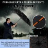 Paraguas Plegable Automático VABESSA con Protección UV y 10 Varillas