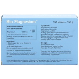 Pharma Nord Bio-Magnesium 150 Tablets