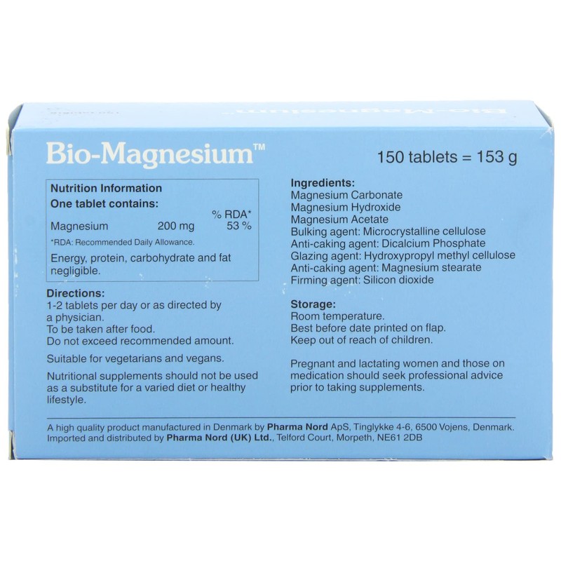 Pharma Nord Bio-Magnesium 150 Tablets