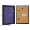 Shadow Box for Medals, Race Bibs, and Photos Display -