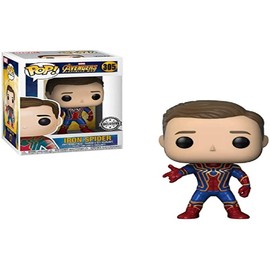 Funko POP! Infinity War Iron Spider (Unmasked) Vinyl Figure 10 cm