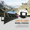 Vanilla Leisure Wheel Chocks with Handles - 2 Pack -
