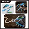 CEERAYZ 185mm Notch Scissors All Purpose Heavy Duty, Garden Shears,