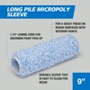 Harris Trade Long Pile Micropoly Roller Sleeve 9"