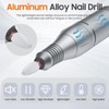 Professional Nail Drill 35000 RPM,SONGMIN Portable Cordless Efile with Bits