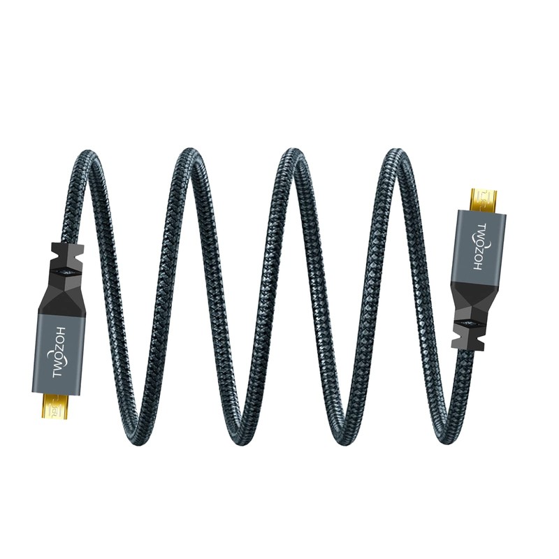 Twozoh Cable Micro HDMI a Micro HDMI, Micro HDMI macho