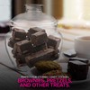 Modern Innovations 40 oz Candy & Cookie Jar with Lid,