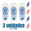 Talco Para Barberia-barbero Eden Fresh 120g (3 Unidades)