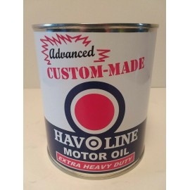 Havoline Vintage Havoline Motor Oil Can 1 qt - ( Re-pop Collectible )