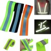 JINBING Sew On Silver Reflective Tape for Clothing Safety Fabric