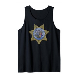 California Highway Patrol CHP - Safety, Service and Security Tank Top
