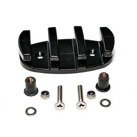 H2o Kayaks Zig Zag Cleat with Marine Grade Stainless Steel Fixings & Well Nuts