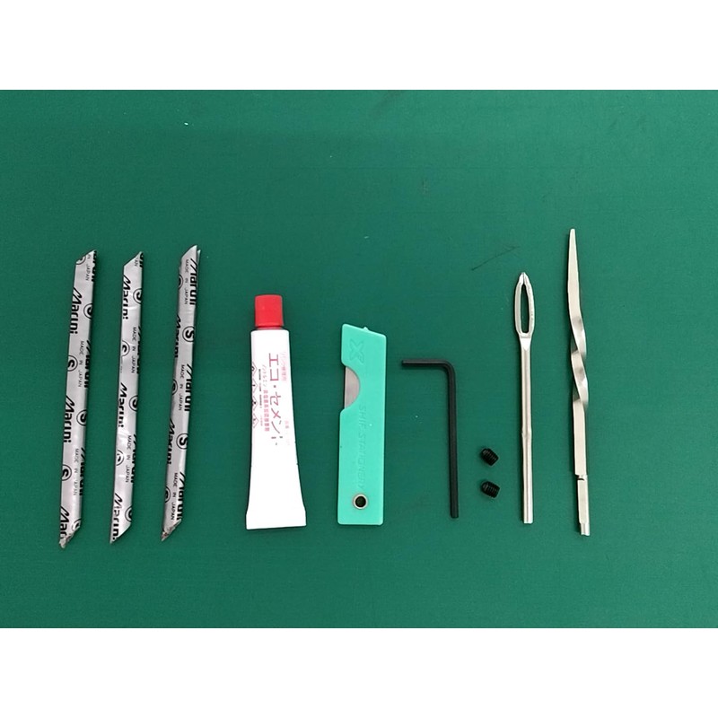 Maruni 23980 Motorcycle Scooter Tool Set, Puncture Repair Tooling Kit