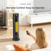 MORENTO Space Heater for Indoor Use, 1500W Ceramic Fast Heat,