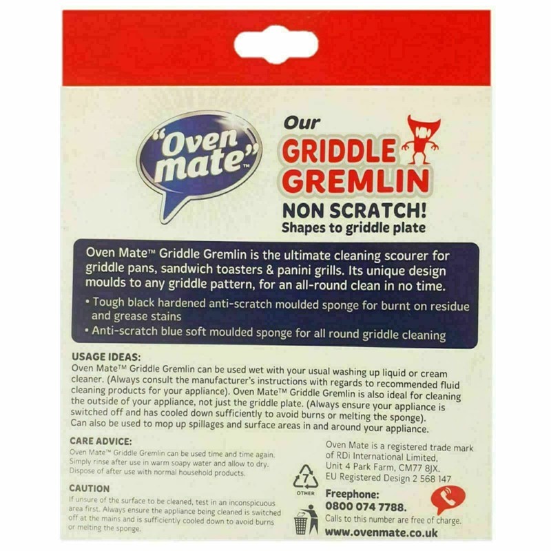 Oven Mate Griddle Gremlin, Transparent, OM10115-R12