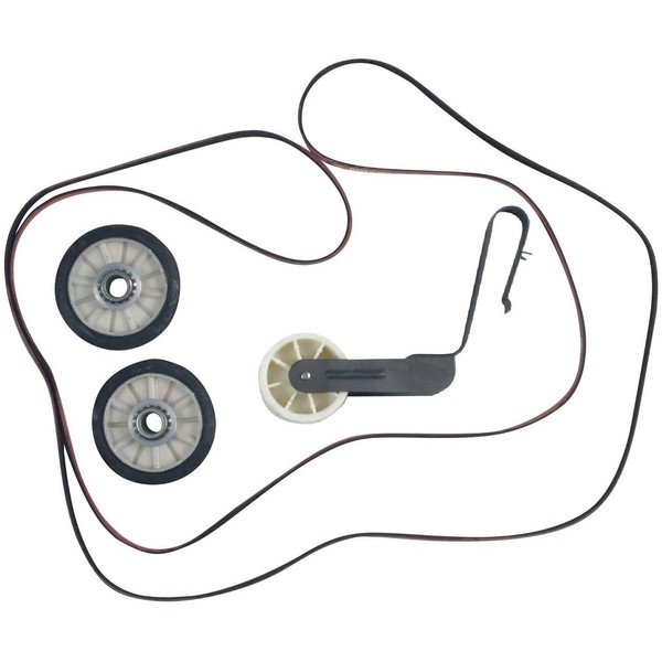 Dryer Belt Pulley Kit Compatible with Crosley CEDX463RT1, CGDX463RT1, CEDS563SQ0,