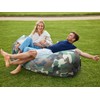 AlphaBeing Inflatable Lounger Air Sofa, Portable Inflatable Couch with Mesh