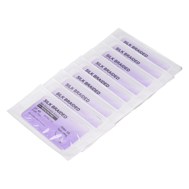 Sutures Thread with Needle Individually Packed Improve Skills Multipurpose for