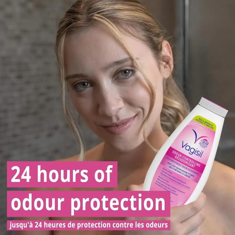 Desodorante En Polvo Vagisil Para Mujeres Odor Block