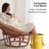 Foot Bath - Collap-sible Bucket For Soaking Feet Folding Portable