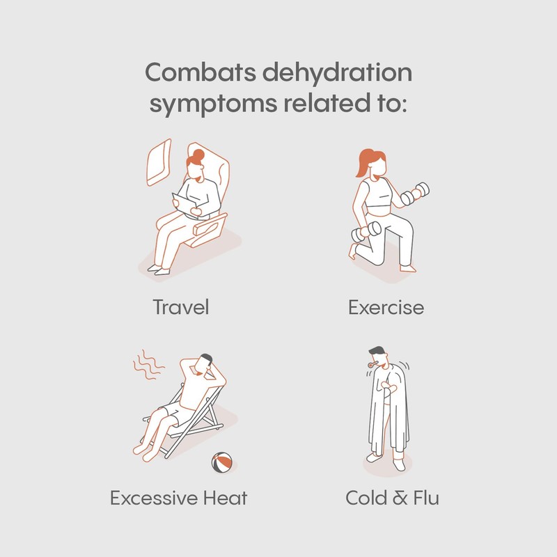 Hydralyte All Natural Electrolyte Powder, Orange, 12ct , 72.0 g