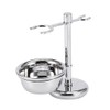 Mens Luxury Shaving Kit Stainless Steel Shaver Brush & Safety
