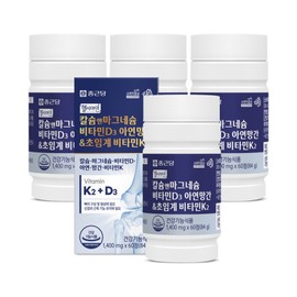 (8-Month Supply) Chong Kun Dang Healthamine Calcium & Magnesium Vitamin D Zinc Manganese Supercritical Vitamin K2 60 Tablets 4 Boxes / Bone Health / (8개월분) 종근당 헬시아민 칼슘 앤 마그네슘 비타민D 아연 망간 초임계 비타민K2 60정 4박스  뼈건강