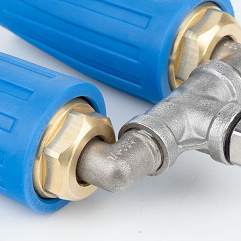 Pressure Washer Dual Turbo Nozzle 2mm Hole 4‑6GPM 4000PSI Pressure