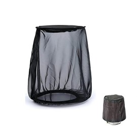 TCMI Air Filter Cover for Car Cold Air Intake Filter Cover Wrap Dustproof, Air Intake Filter Sock Cover for Harley Touring, black S