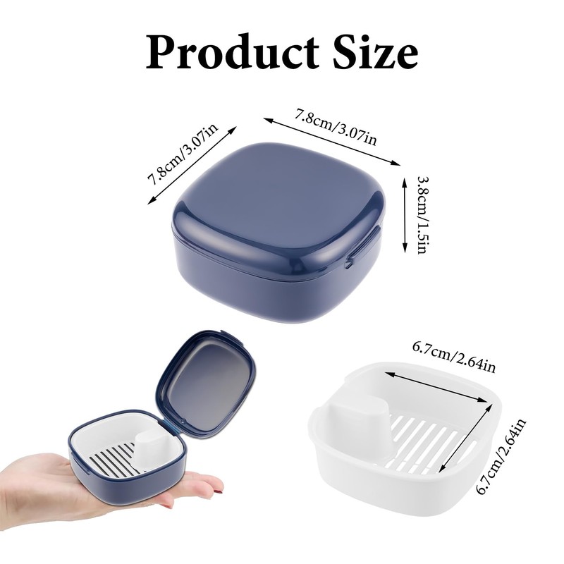 Denture Box, Dental Rescue Box, Denture Box, Denture Box with