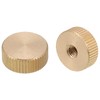 QUARKZMAN Knurled Nuts 4 Pieces M5 x D16 mm x