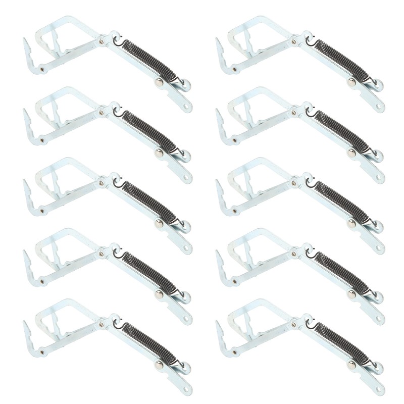 10pcs Stainless Steel Crab Grabber Rustproof Seafood Grabber with Spring
