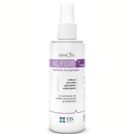 Alfor-T Sweat Stop 110ml Excessive Sweating, Armpits, Hands, Feet - Prevents Sweating, Shoes Itching Feet, Strong Nails, Bad Odors, Prevents Athlete's Foot