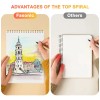 Cuaderno De Dibujo Libretas Profesional Sketchbook 60 Hojas