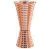 Fluted Copper Double Side Jigger