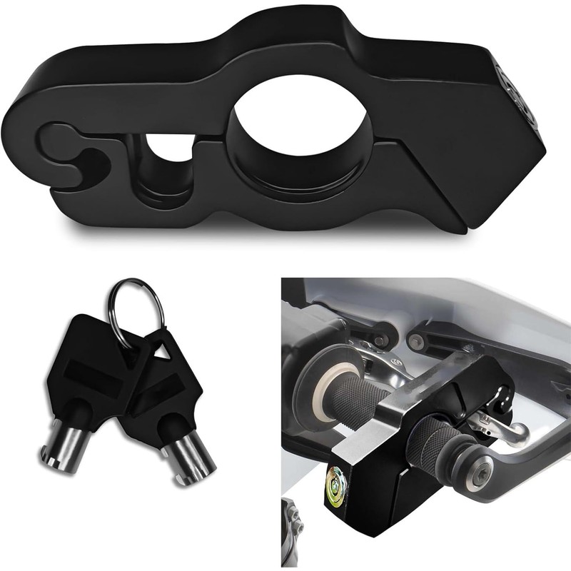 NASSIA Motorcycle Brake Lock Steering Wheel Lock Anti-Theft Universal Disc