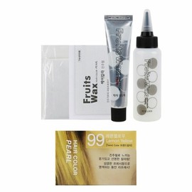 Pearl Powder Fruit Extract Containing Hair Dye No. 99 Lemon Yellow (WA8254B) - Basic product / 진주가루 과일추출물함유 헤어염색약 99호 레몬옐로우 (WA8254B) - 기본상품