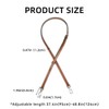 jiesinlov Leather Bag Strap Replacement Crossbody Adjustable Shoulder Straps Fit