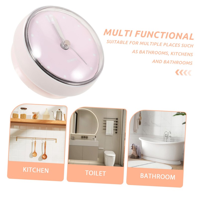 CORHAD Mini Bathroom Clock Cup Creative Shower Timer for High