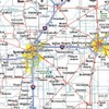 MapSherpa: Illinois State Wall Map - 24 x 36 inch