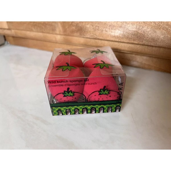 Sephora Wild Bunch Sponge Set makeup foundation Latex Free