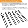 Beginner Blacksmith Tongs Knife Making Tong Set Bladesmith Forge Tong