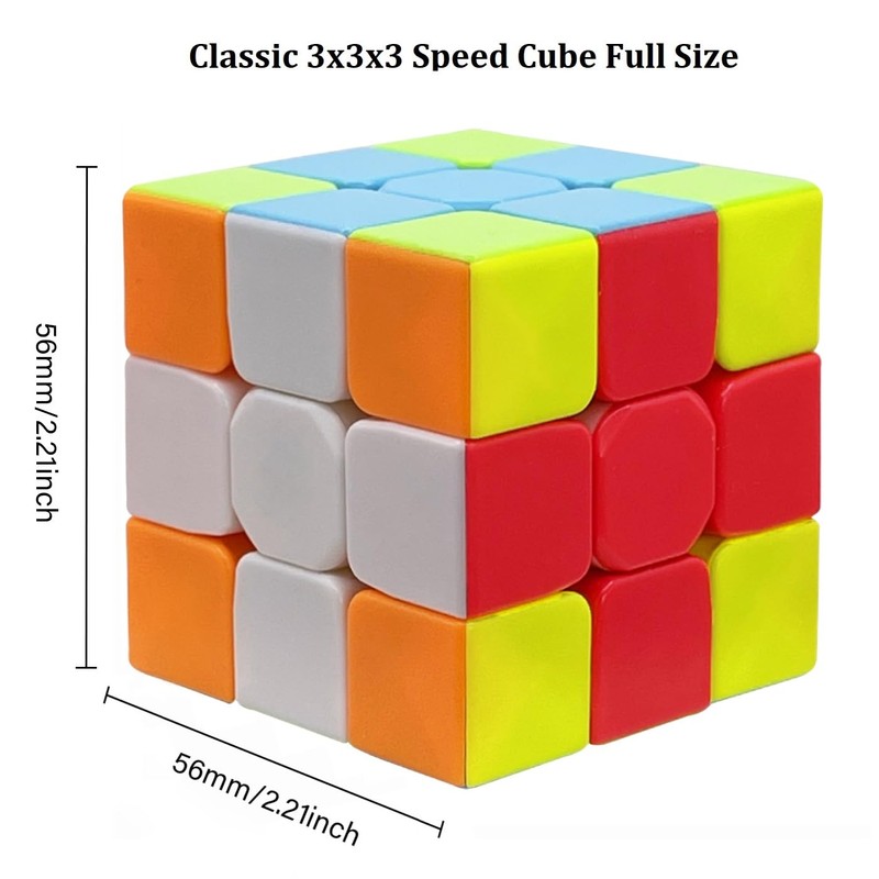 Shengshou 3x3 Speed Cube Puzzles, Stickerless