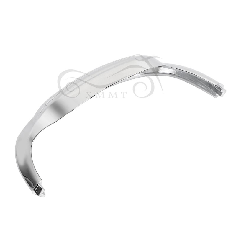 Unbranded Chrome Front Fender Mudguard Tip Trim For Harley Electra