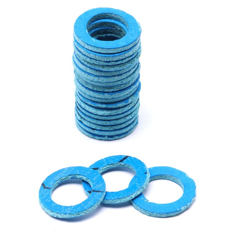 SWZHAI 20pcs Lower Unit Drain Plug Gaskets 3/8"-16 Oil Drain