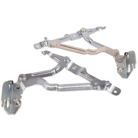 Bapmic 3B5827301A+3B5827302 Trunk Lid Hinge Kit Rear Left&Right Compatible with 1999-2005 VW Jetta Passat