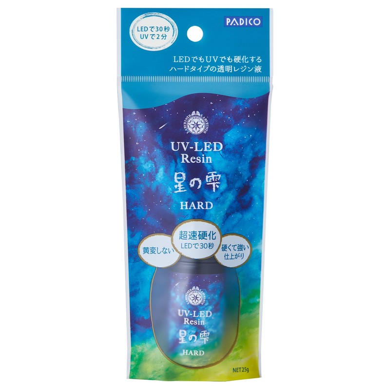 PADICO 403236 Star Drops, UV-LED Resin, Hard 0.9 oz (25