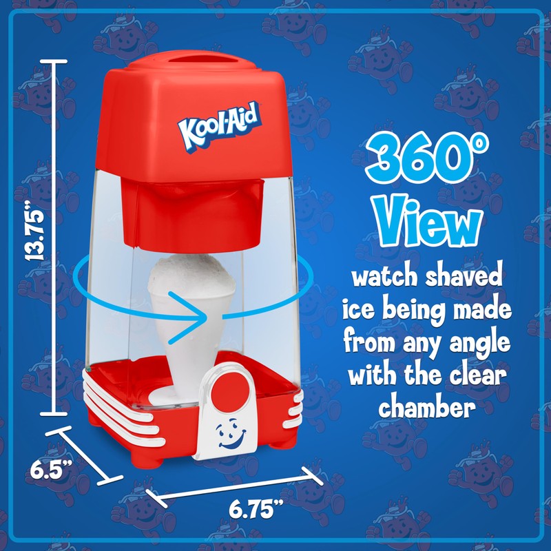 Nostalgia Shaved ice Machine, Kool-Aid Red